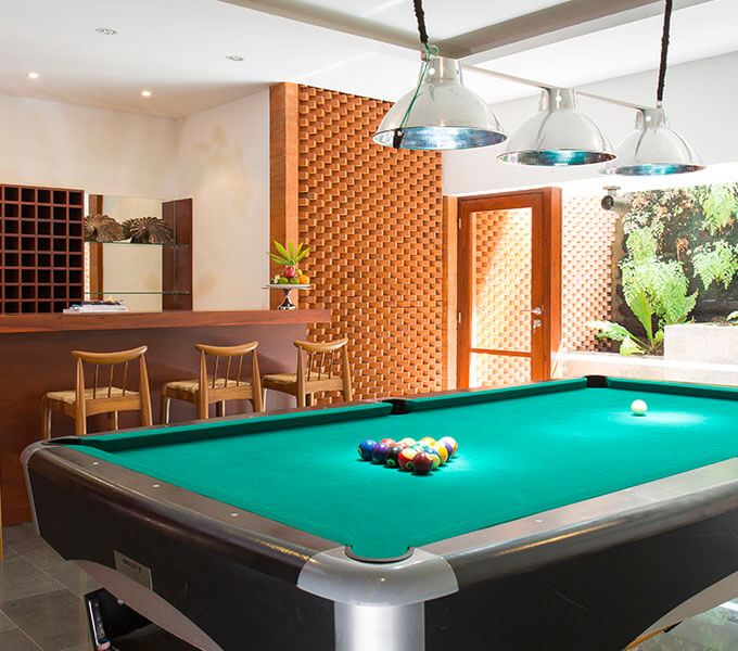 Villa Bayu Gita Beachfront - Pool table